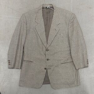 Pal Zileri Black and White Houndstooth Blazer